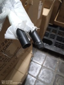 AKCIÓ sötétszürke bársonyos étkezőszék LIBRA fekete lábakkal II. minőség