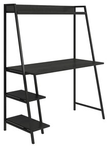 Fali íróasztal tölgyfa dekoros asztallappal 51x111 cm Bushwick – Novogratz