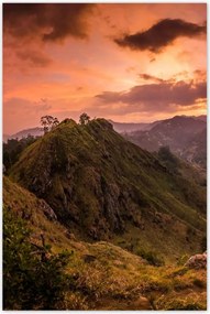 Poszterek 80x120 Tájkép hegyekkel Tájkép