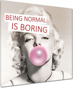 Vászonkép 90x90 Marilyn Monroe Normális