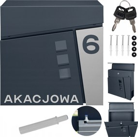 Postaláda Házszám Fogantyú Csendes Ház Címmel