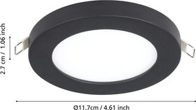 Eglo FUEVA FLEX 900931 Beépíthető spotlámpa 1x5,5W/LED 3000K 650lm IP20