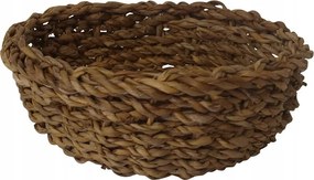 kerek kosár közepes átmérőjű, 25x11cm, tengerifű