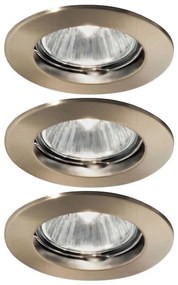 Ideal Lux - KÉSZLET 3x Beépíthető lámpa 1xGU10/50W/230V