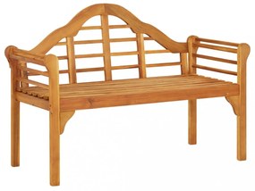 tömör akácfa kerti pad 125 cm