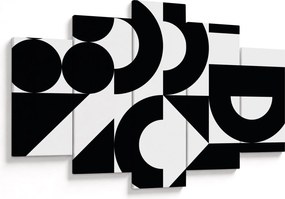 Kép - Geometriai absztrakció N⁰2 (150x105 cm)