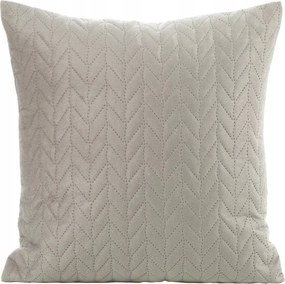 Dekoratív párnahuzat LUIZ4 40x40 Eurofirany bézs, halszálka mintás