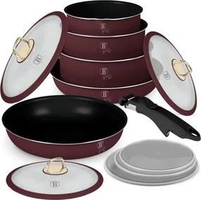 BerlingerHaus 13 részes edénykészlet Leonardo Collection(BH/8250N)