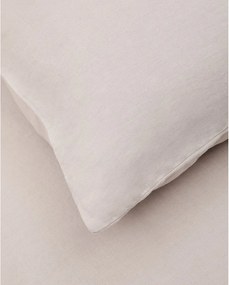 Szürkésbézs egyszemélyes hosszabbított lenkeverék ágyneműhuzat 150x220 cm Simmel – Kave Home