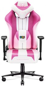 Diablo X-Player 2.0 szövet gamer szék gyerekeknek Kids méret: Marshmallow Pink/Rózsaszín