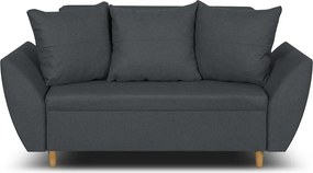 ALEX Kétszemélyes kinyitható kanapé Szürke