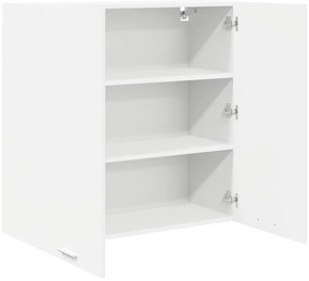 Függő szekrény polcokkal Riga Fehér 80 x 31 x 80 cm Faanyag