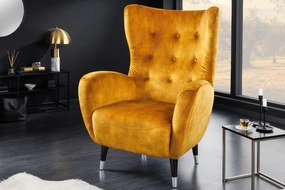 DON design fotel - sárga