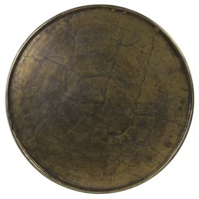 Bronzszínű fém kerek dohányzóasztal ø 67,5 cm Babina – Light &amp; Living
