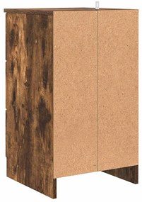 Éjjeliszekrény fiókkal Füstölt tölgy 38 x 38 x 66 cm Faanyag