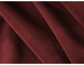Piros bársony kanapé 188 cm Bellis – Micadoni Home