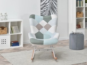 Fotel Sibyla (patchwork + fehér bükk). 1110390