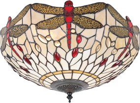 Endon DRAGONFLY BEIGE 70723 Süllyesztett mennyezeti lámpa 2x60W/E27 IP20