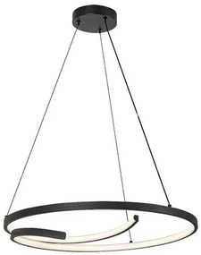 RÁBALUX 72367 NILOO Modern Led Függesztett Lámpa Fekete IP20