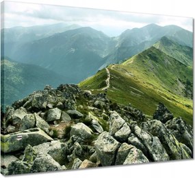 Vászonkép 50x40 Tátra csúcs