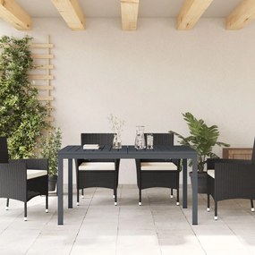 Bővíthető kertasztal 2 db Anthracite 210x90x73 cm Acél, Bővíthető kertasztal Anthracite (140-210)x90x73 cm Acél