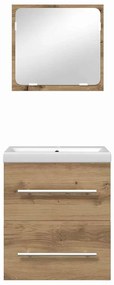 Fürdőszoba bútor szett 2 pcs Musta tammi 41 x 38.5 x 48 cm