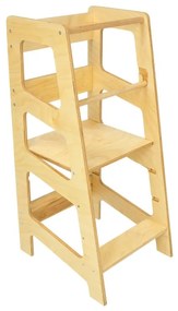 Állítható tanulótorony super star 90 cm varianta: olajos, 15 mm vastag rétegelt lemezből