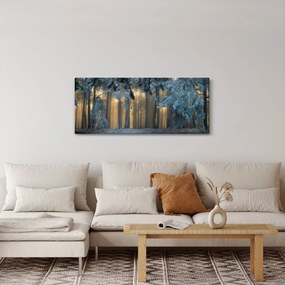 A havas erdő képe (120x50 cm)
