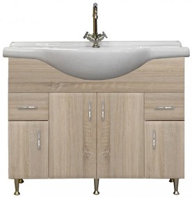 Bianca Plus 105 alsó szekrény mosdóval