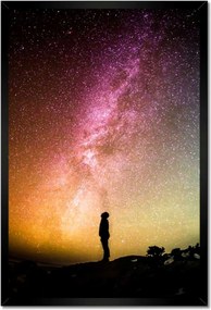 Poszterek keretben 40x60 Tejút Galaxis