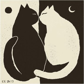 Poszter 50x50 cm You and Me – Enikő Katalin Eged – The Poster Club