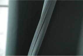 Kék-zöld OXFORD függöny 140x250 cm Felfüggesztés: Fém gyűrűk