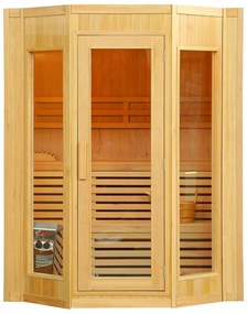 Sauna DeLuxe HR4045 Finnország, barna