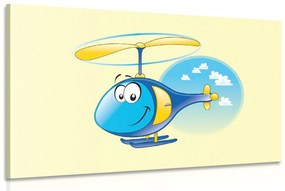 Kép helikopter a felhőkben