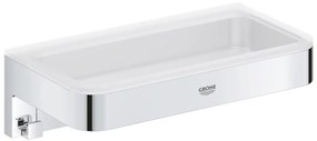 GROHE 41107000 - START CUBE zuhanypolc, 20 cm, fényes króm