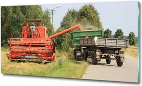 Fotótapéta üvegfalra Kormány a jachton 125x50