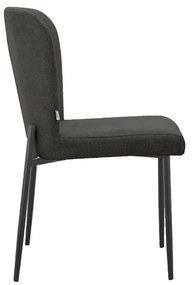 Sötétszürke étkezőszék szett 2 db-os Oita – Støraa