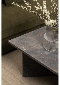 Fekete márvány dohányzóasztal 70x140 cm Vega – Actona