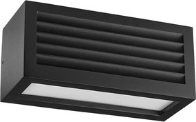 PREZENT 31316 SUEZ Modern Kültéri Fali Lámpa Fehér, Fekete E27 IP44