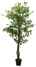 zöld mű fikusz fa 630 levéllel 120 cm