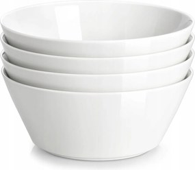 Porcelán Tálak 4 db-os leves tészta saláta szett 940ml