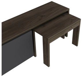 TV asztal/Szekrény Ossa (antracit + dió) . 1102439