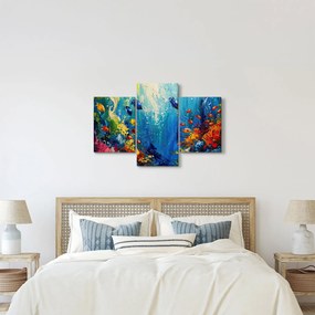 Kép - A víz alatti világ festése (90x60 cm)
