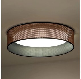 Duolla Duolla - LED Mennyezeti lámpa ROLLER LED/24W/230V átm. 45 cm réz/fekete DU605373