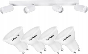 Mennyezeti lámpa halogén sín 4xGU10 6,5W