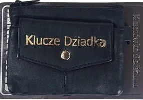 Bőr kulcstartó és nem csak Nagypapa Napja Fekete Ajándék