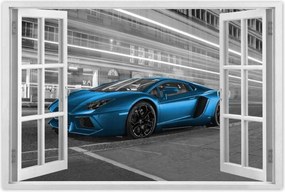 Poszterek 90x60 Kék sebesség