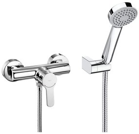 Roca A5A2009C02 - L20 csaptelepes zuhanyszett, fényes króm