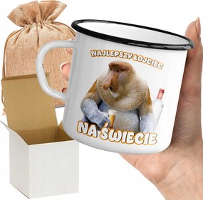 Zománcozott Bögre Nyomott Mintával A Világ Legjobb Szülinapi Ajándéka