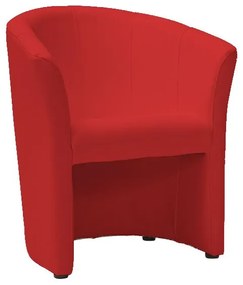 Fotel TM-1 piros EK-6 / wenge